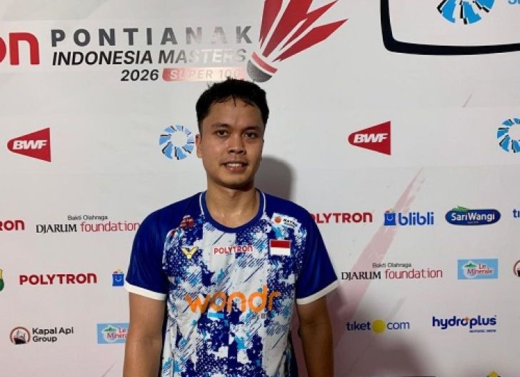 Photo of Ginting Tersandung di Laga Perdana Polytron Pontianak Indonesia Masters 2026