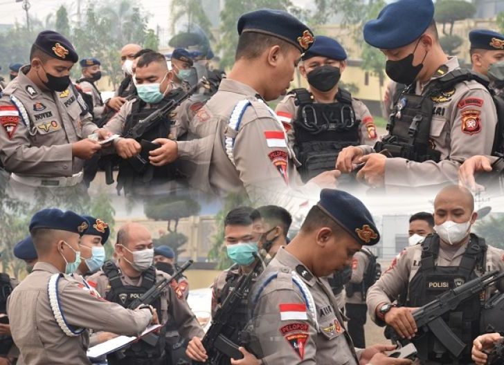 Photo of Cegah Pelanggaran, Brimob Kalbar Perketat Gaktiblin Personel