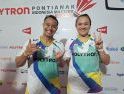Debut Bareng, Rehan-Melati Tembus Perempat Final Indonesia Masters Pontianak