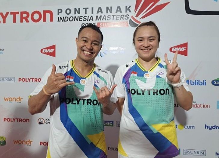 Photo of Debut Bareng, Rehan-Melati Tembus Perempat Final Indonesia Masters Pontianak