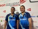 Tiga Gim Penuh Perjuangan, Rehan/Melati Tembus Semifinal Indonesia Masters Pontianak