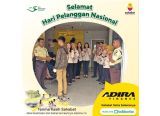Photo of Rayakan Hari Pelanggan Nasional 2026, Adira Finance Hadirkan Hastag TerimaKasihSahabat di Pontianak