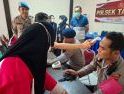 Jaga Kebugaran Personel, Polsek Tayan Hilir Gelar Pemeriksaan Kesehatan untuk Polisi dan BKO Korbrimob