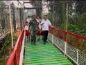 Jembatan Gantung Perintis Garuda Desa Bagak Buka Akses dan Harapan Baru bagi Warga serta Pelajar