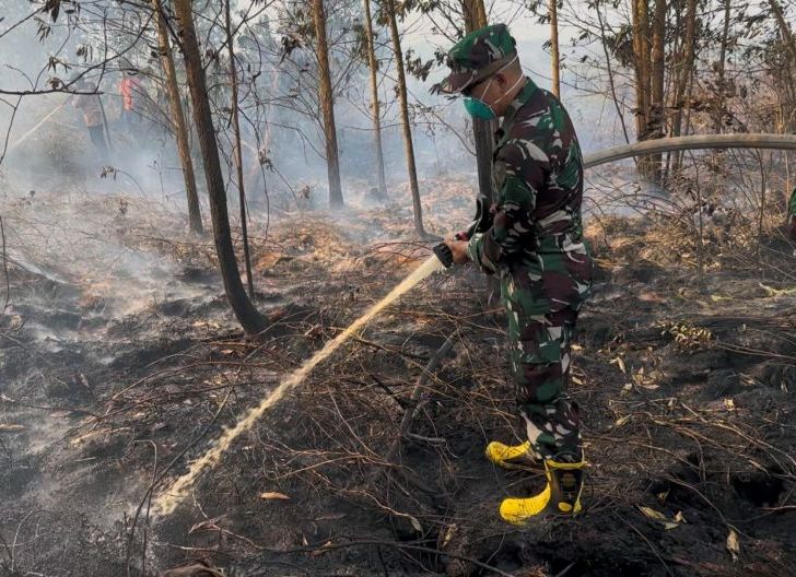 Photo of Hotspot Karhutla Menurun, Dandim 1203/Ketapang Ingatkan Masyarakat Tetap Waspada