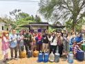 Bupati dan Dandim 1203 Ketapang Salurkan Air Siap Minum untuk Warga Terdampak Kekeringan