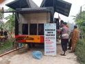 Salurkan Air Bersih untuk Warga Kubu Raya, Brimobda Kalbar Hadir di Tengah Kabut Asap da Kemarau
