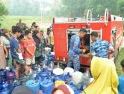 Lanud Supadio Salurkan Air Bersih, Bantu Warga Sungai Raya Hadapi Kemarau