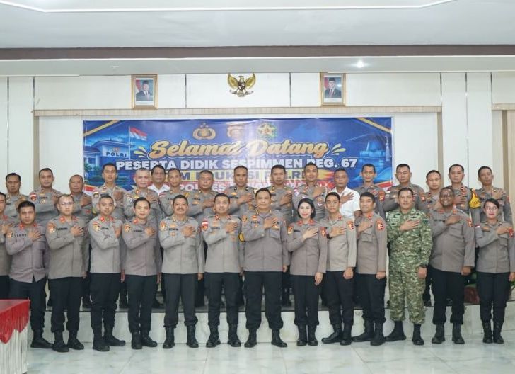 Photo of Kapolres Bengkayang Terima Peserta Didik Sespimmen Dikreg ke-67, Perkuat Edukasi dan Pencegahan Karhutla