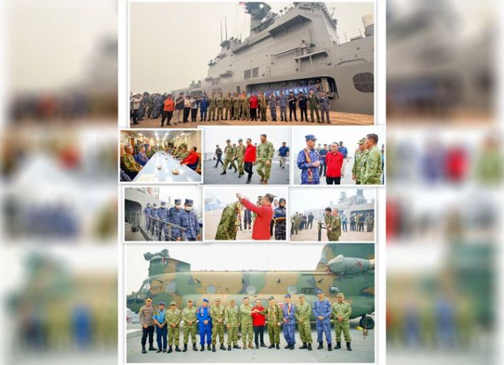 Photo of Tiga Helikopter Chinook Jepang Perkuat Perang Lawan Karhutla