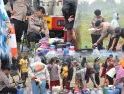 Kemarau Panjang, Brimob Kalbar Kirim Ribuan Liter Air Bersih untuk Warga Kubu Raya
