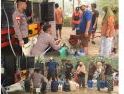Brimob Kalbar Gerak Cepat Salurkan Air Bersih, Warga Kubu Raya Terdampak Kemarau Terbantu