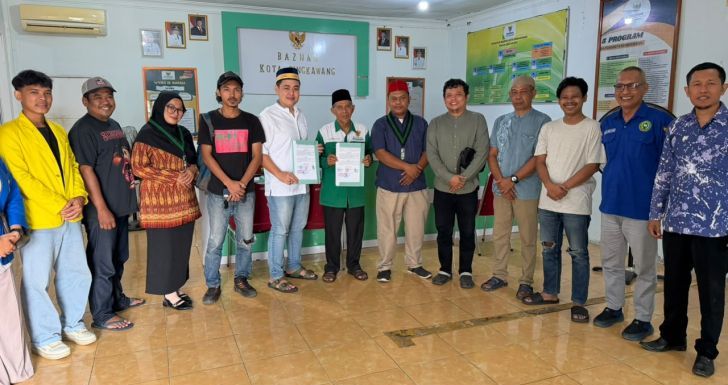 Baznas Singkawang Gandeng Ormas dan OKP Galang Aksi Peduli Korban Karhutla