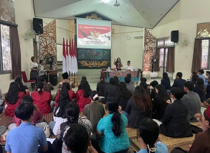 Photo of Sosialisasi 4 Pilar MPR, Maria Goreti Gelar Refleksi Kebangsaan dan Doa untuk Negeri