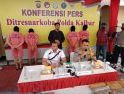 Polisi Bekuk Empat Pengedar Narkoba Jaringan Internasional