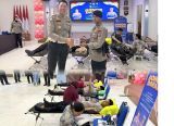 Photo of Dukung Kemanusiaan di HUT Lalu Lintas Bhayangkara, Brimob Kalbar Ikut Aksi Donor Darah