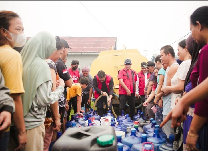 Photo of TMP Salurkan 160.000 Liter Air Bersih Untuk Warga