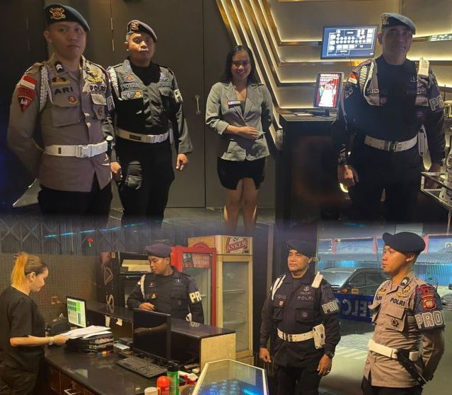 Jaga Disiplin di Luar Jam Dinas, Provos Brimob Kalbar Sambangi Sejumlah Tempat Hiburan Malam