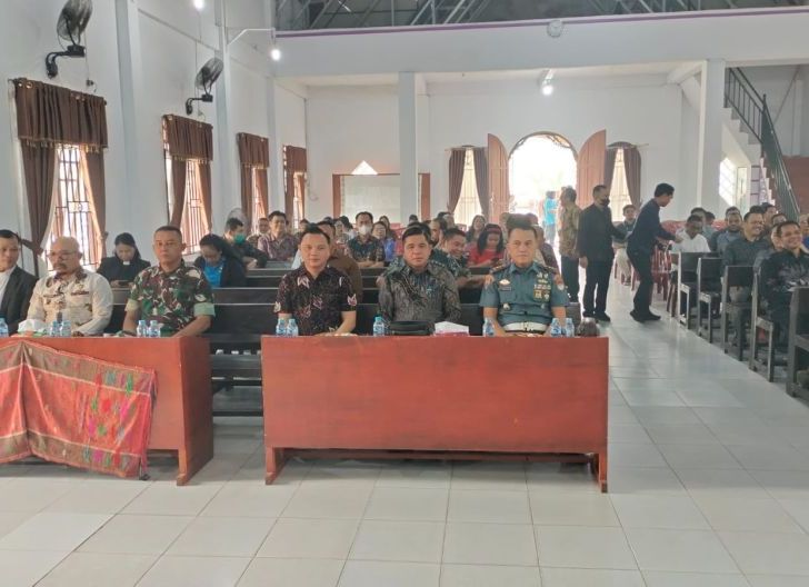 Photo of Perkuat Persatuan dan Kebangsaan, Koramil 1210-06/Ngabang Hadiri Doa Bersama Bagi Bangsa