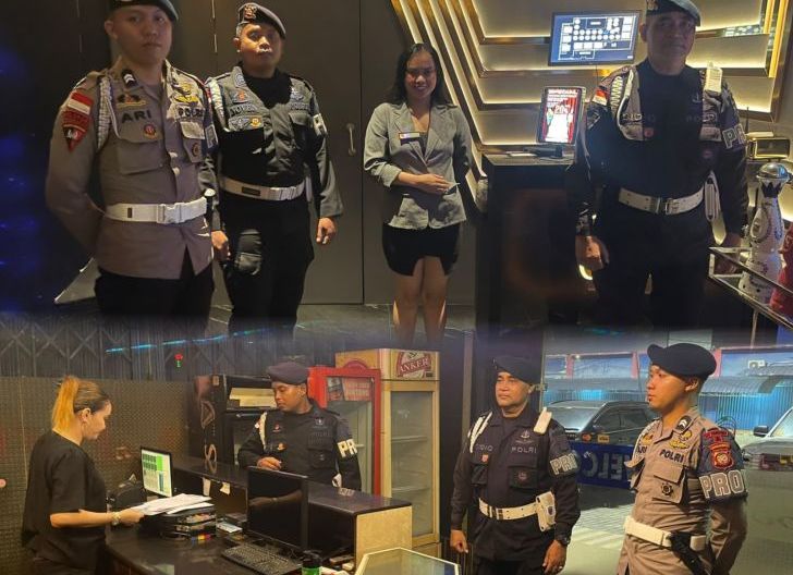 Photo of Jaga Disiplin di Luar Jam Dinas, Provos Brimob Kalbar Sambangi Sejumlah Tempat Hiburan Malam