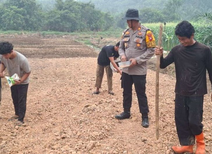 Photo of Semangat Gotong Royong, Polsek Parindu dan Petani Tanam Jagung untuk Ketahanan Pangan