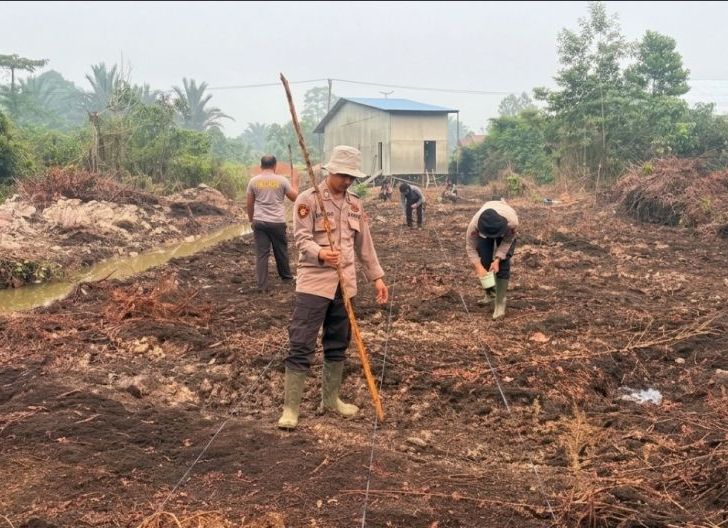 Photo of Lahan 1,5 Hektare Mulai Ditanami Jagung, Polsek Toba Dorong Petani Produktif
