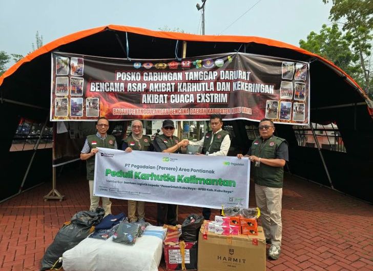 Photo of Dukung Penanganan Karhutla di Kubu Raya, PT Pegadaian Salurkan 50 Unit Bantuan Perlengkapan dan Vitamin untuk Petugas Lapangan