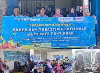Kunyit dan jahe Jadi Potensi Lokal untuk Edukasi Penanganan Diare pada Balita di Desa Teluk Kapuas