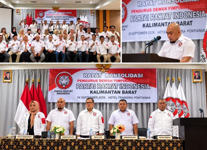 Photo of DPD Partai Rakyat Indonesia Kalbar Gelar Konsolidasi Internal, Siapkan Struktur Menuju Verifikasi KPU