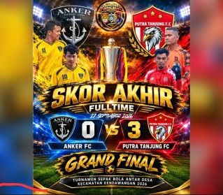Kenang Tokoh Olahraga H. Pusar Rajali, Pemuda Kendawangan Gelar Turnamen Sepak Bola