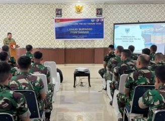 Safari Intelijen TNI AU di Lanud Supadio, Perkuat Kewaspadaan dan Kesadaran Personel