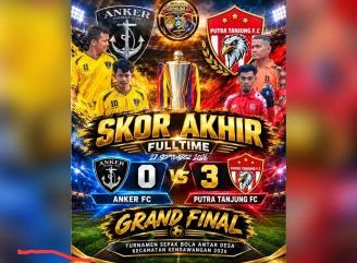 Kenang Tokoh Olahraga H. Pusar Rajali, Pemuda Kendawangan Gelar Turnamen Sepak Bola