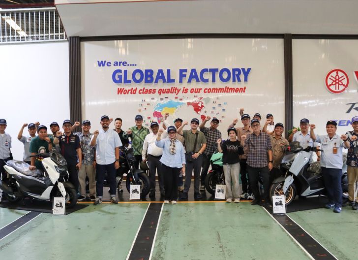 Photo of Yamaha Factory Visit, Fasilitasi Media & Pelaku Industri Untuk Melihat Proses Produksi Berstandar Global