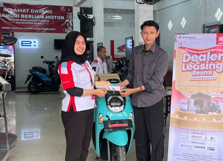 Photo of Tak Hanya Dapat Motor, Pembelian Honda Berkesempatan Bawa Pulang Hadiah