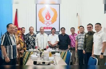 PB Porprov XIV Kalbar Perkuat Koordinasi dengan KONI Kota Pontianak