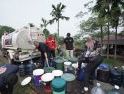 Betadine dan PMI Kalbar Kembali Bergerak, Warga Terdampak Karhutla Dapat Air Bersih dan Pengobatan