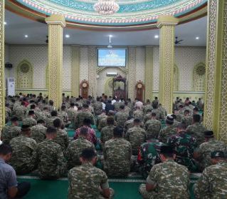Peringati HUT ke-81 TNI, Kodam XII/Tpr Gelar Doa Bersama Lintas Agama