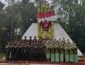 Jelang HUT ke-81 TNI, Kodim 1210/Landak dan Yon Armed 16/TK Kenang Pengorbanan Para Pahlawan dengan Ziarah ke TMP