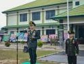 HUT ke-81 TNI, Dandim 1210/Landak Pimpin Upacara dan Teguhkan Semangat Pengabdian kepada Rakyat