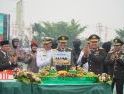 Danrem 121/Abw Hadiri Upacara dan Syukuran HUT Ke-81 TNI di Makodam XII/Tpr