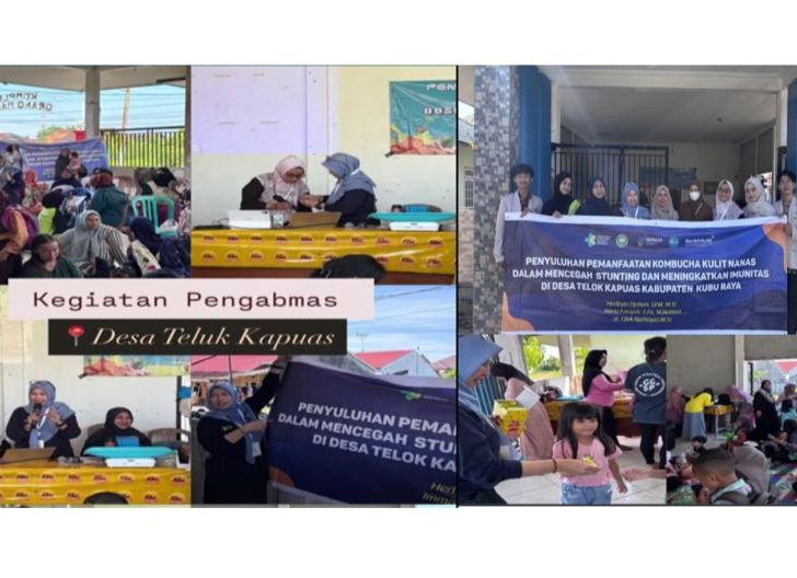 Photo of Kombucha Kulit Nanas Diperkenalkan sebagai Inovasi Pencegahan Stunting di Kubu Raya