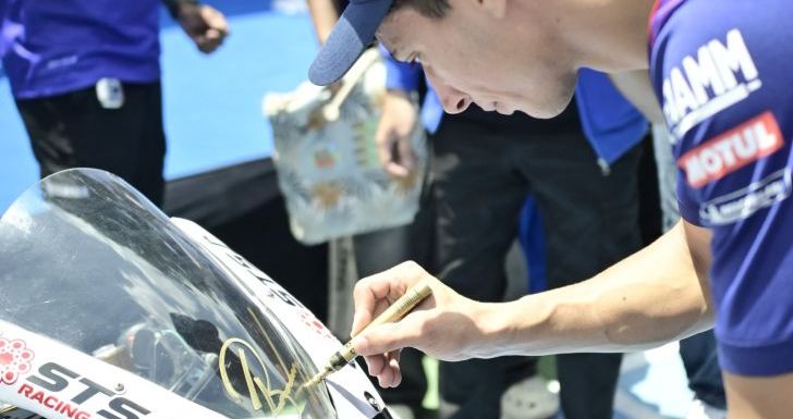 Meriah dan Antusias, Meet & Greet Rider Yamaha MotoGP Toprak Razgatl?o?lu di SMA Negeri 3 Mataram