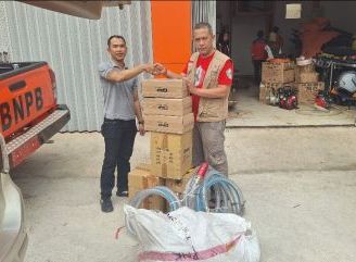 Dapat Bantuan Penanggulangan Karhutla Dari Pemprov Kalbar 93 Juta, Bupati Sampaikan Ucapan Terimakasih