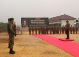 Photo of Menhan RI Kunjungi Yonif TP 833/BD, Dandim 1204/Sanggau Turut Mendampingi