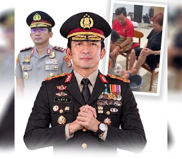 Keturunan Tionghoa Jabat Wakapolda Metro Jaya, Irjen Adex Yudiswan Basuh Kaki Ibunda Usai Dilantik