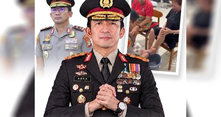 Keturunan Tionghoa Jabat Wakapolda Metro Jaya, Irjen Adex Yudiswan Basuh Kaki Ibunda Usai Dilantik