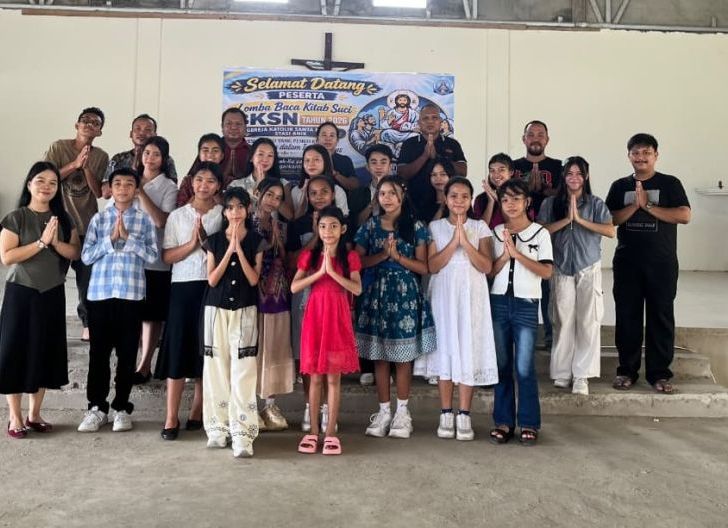 Photo of Gereja Santa Maria Stasi Anik Gelar Lomba Baca Kitab Suci dalam Rangka BKSN 2026