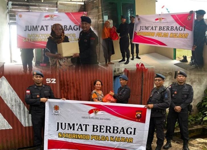 Photo of Konsisten Hadir untuk Masyarakat, Brimob Kalbar Salurkan Bantuan hingga Korban Karhutla