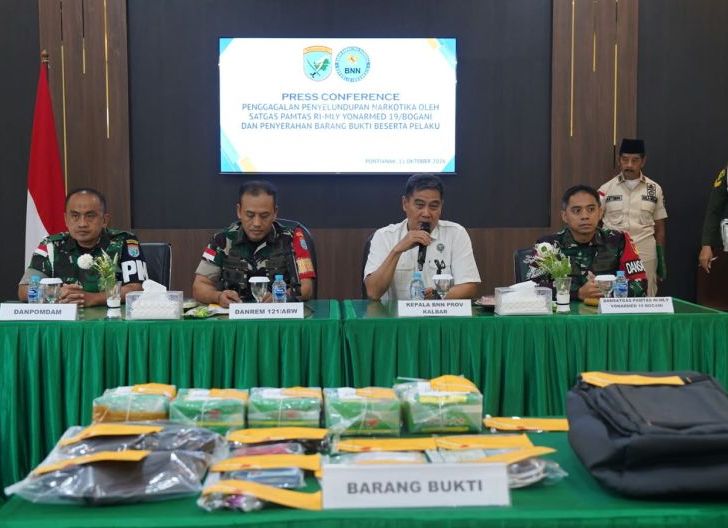 Photo of Perkuat Sinergi, BNN Kalbar Apresiasi Satgas Pamtas Gagalkan Penyelundupan 5,269 Kg Sabu