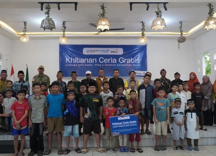 Photo of Lazismu Kalbar Bersama Permata Bank Syariah Gelar Khitanan Ceria Gratis di Desa Kiungkang